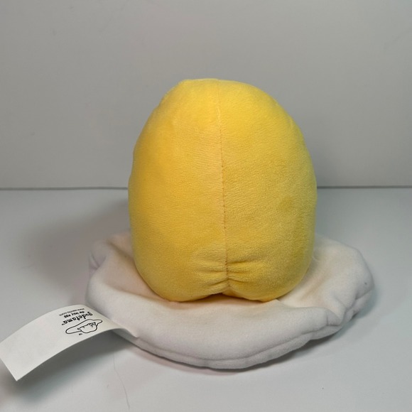 Sanrio Gudetama with Soy Sauce Plush GUND Lazy Egg Yellow 5 inch - Picture 3 of 6